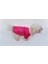 Kedi ve Köpek Kıyafeti & Elbisesi & Ceketi & Yeleği - Pembe Kürklü Ceket 1