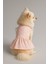 Kedi ve Köpek Kıyafeti & Elbisesi - Pembe Papatyalı Elbise 1