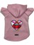Kapişonlu Polar Sweatshirt Köpek ve Kedi Kıyafeti & Elbisesi - Pembe Among Us 1