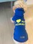 Kapüşonlu Sweatshirt Köpek ve Kedi Kıyafeti Bebe Mavi I Love Mommy 2