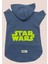 Kapişonlu Sweatshirt Köpek ve Kedi Kıyafeti Lacivert Starwars 2