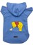 Kapişonlu Polar Sweatshirt Köpek ve Kedi Kıyafeti & Elbisesi - Mavi Winnie The Pooh 1