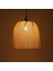 Mylamp Meltem 32X32 cm Bambu Orta Boy Sarkıt Lamba 5