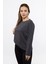 Kadın Uzun Kollu Füme Renk Tshırt 3
