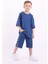 Erkek Çocuk Oversize Sport Baskılı Şortlu Takım M00749 1