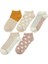 Hardal 5 Lı Ptk-W 5pr Pembe Kadın 5'li Patik Çorap 1