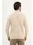 Örgü Desenli Slim Fit Yarım Balıkçı Yaka Yün Erkek Triko Kazak 4