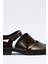 Loafer 2507 - Parmak Arası Çapraz Acı Kahve Kadın Loafer 4