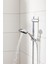 Vitalio Start 100 Sürgülü Duş Seti, 600 mm Sürgülü Ray , 100MM El Duşu 3 Akışlı , 1750 mm Duş 3