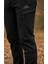 Erkek Siyah Softshell Su İtici Rüzgar Geçirmez Outdoor Kışlık Pantolon 4