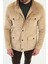 Çizgili Slim Fit Torba Cep Hakim Yaka Kadife Erkek Trenchcoat 2
