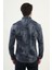 Desenli Slim Fit Uzun Kollu Oduncu Yün Erkek Gömlek 3