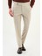 Dokulu Slim Fit Kemerli Yün Erkek Pantolon 1