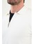 Düz Slim Fit Fermuarlı Polo Yaka Erkek Triko Kazak 2