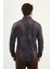Desenli Slim Fit Uzun Kollu Oduncu Yün Erkek Gömlek 3