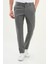 Düz Super Slim Fit Beli Lastikli Ipli Yün Erkek Pantolon 1