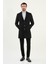 Düz Slim Fit Mono Yaka Klasik Yün Erkek Kaban 3