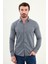 Desenli Slim Fit Uzun Kollu Oduncu Yün Erkek Gömlek 1
