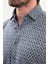 Desenli Slim Fit Uzun Kollu Oduncu Yün Erkek Gömlek 2