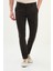 Düz Super Slim Fit Beli Lastikli Ipli Yün Erkek Pantolon 1