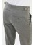 Kareli Slim Fit Beli Tokalı Yün Erkek Pantolon 4