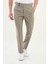 Kareli Slim Fit Beli Tokalı Yün Erkek Pantolon 1
