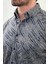 Desenli Slim Fit Uzun Kollu Oduncu Yün Erkek Gömlek 2