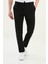 Düz Super Slim Fit Beli Lastikli Ipli Yün Erkek Pantolon 1