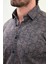 Desenli Slim Fit Uzun Kollu Oduncu Yün Erkek Gömlek 2