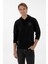 Erkek Siyah Sweatshirt 50313718-VR046 1