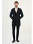 Düz Slim Fit Mono Yaka Klasik Yün Erkek Kaban 3