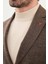 Kırçıllı Slim Fit Torba Cep Mono Yaka Erkek Ceket 2