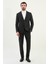 Desenli Slim Fit Torba Cep Mono Yaka Erkek Takım Elbise 3