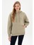 Kadın Açık Haki Sweatshirt 50313567-VR183 1