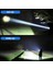 Şarjlı LED El Feneri 3 Mod Zoom Dijital Göstergeli Type-C Hızlı Şarj 5