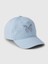 Kız Çocuk Mavi Grafikli Beyzbol Şapkası 1