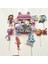 Gabby Karakterleri Temalı Kız Çocuk Doğum Günü Isme Özel 3D Pasta Cupcake Süsü Seti Cake Topper 2