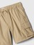 Erkek Çocuk Bej Hybrid Pull-On Kargo Şort 2