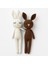 El Örgüsü Tavşan Amigurumi Uyku Oyuncağı, %100 Pamuk Iplik, Tatlı ve Yumuşak Tasarım 6