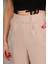 Kadın Kemer Çırtçırtlı Palazoo Pantalon 7