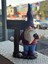 Welcome Cüce Heykeli, Gnome Welcome Dekoratif Biblo, Ofis - Bahçe - Ev Dekorasyonu 1