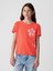 Kız Çocuk Kırmızı Grafikli T-Shirt 1