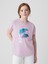 Kız Çocuk Lila Flippy Grafikli T-Shirt 1