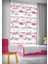 Ay ve Bulut Baskılı Çocuk Odası Perdesi - Pembe - Dijital Baskılı Zebra Stor Perde 2