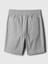 Erkek Çocuk Gri Easy Pull-On Şort 2