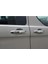 Ford Transit Uyumlu Kapı Kolu 4 Kapı 9 Parça 2014-2018 Paslanmaz Krom 2
