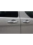 Ford Custom Uyumlu Kapı Kolu 4 Kapı 8 Parça 2012 ve Üzeri Paslanmaz Krom 2