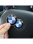Bmw Mavi Logo Damla Sticker Araba Direksiyon Amblem Damla Sticker 4,5 cm 45 mm 1 Adet 2