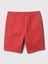 Erkek Çocuk Kırmızı Twill Easy Şort 2