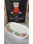 2 Adet Oval Şık Sunumluk Biblo 2